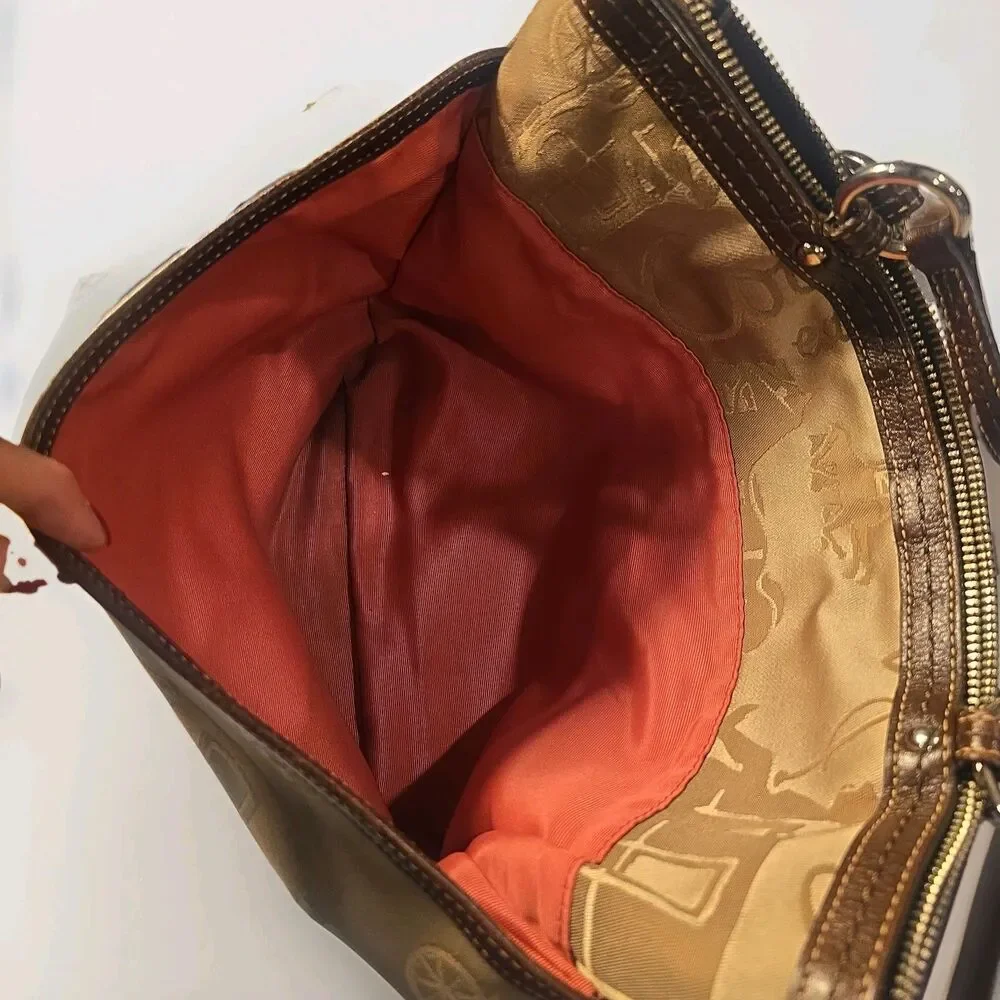 Coach F14483 Storybook Horse & Carriage Jacquard Tote Bag Champagne Gold